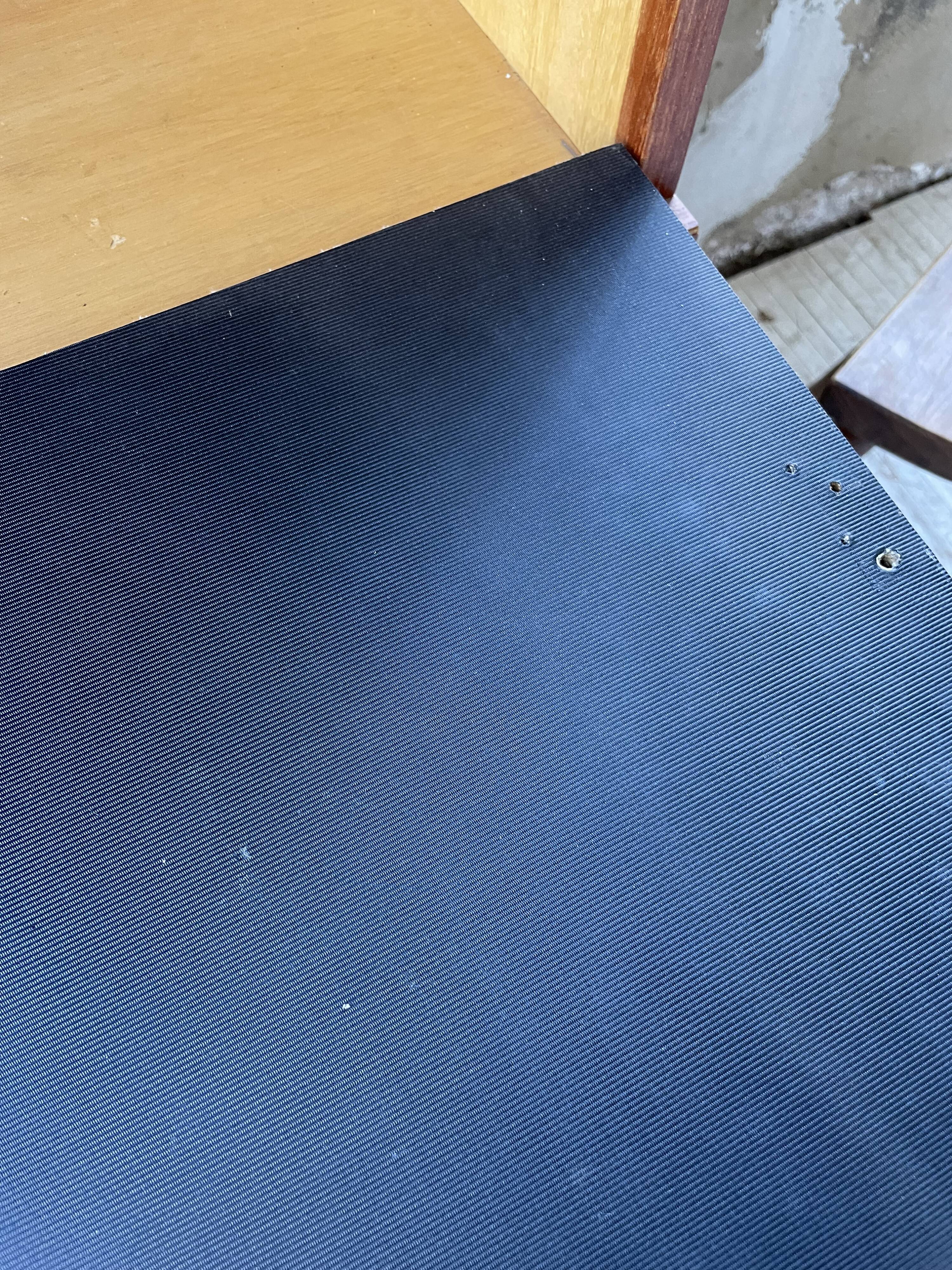 Modernist teak secretary desk, 1950s