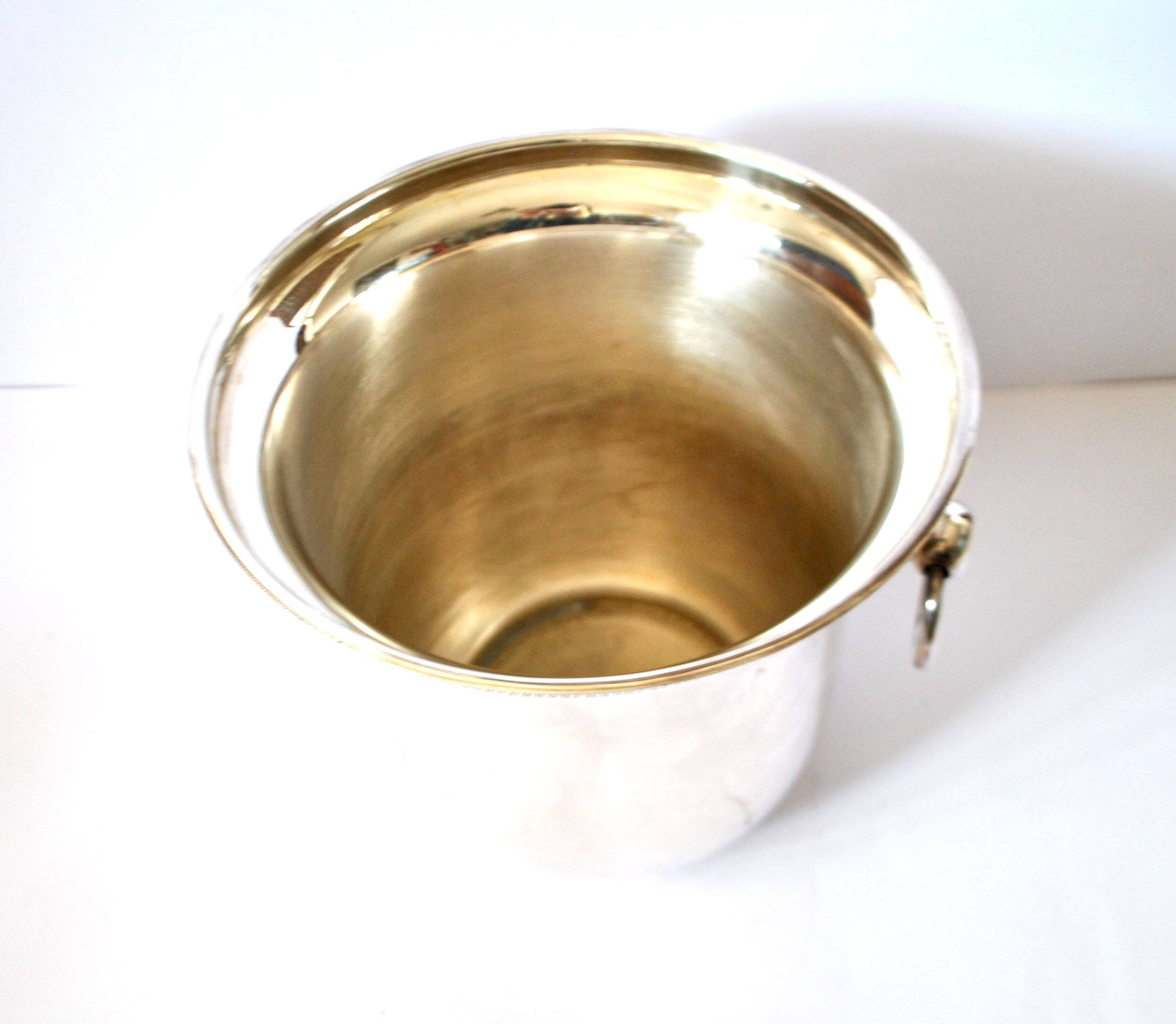 Vintage silver-plated champagne bucket Ice cooler Bar
