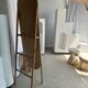 Floor mirror in bamboo and rattan H:1m80