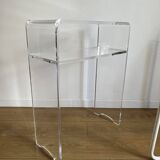 Console design en plexiglas