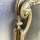 19th century fireplace fire guard by Bouhon Frères in bronze, French spark guard 1880