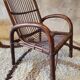 Vintage bamboo armchair 1960