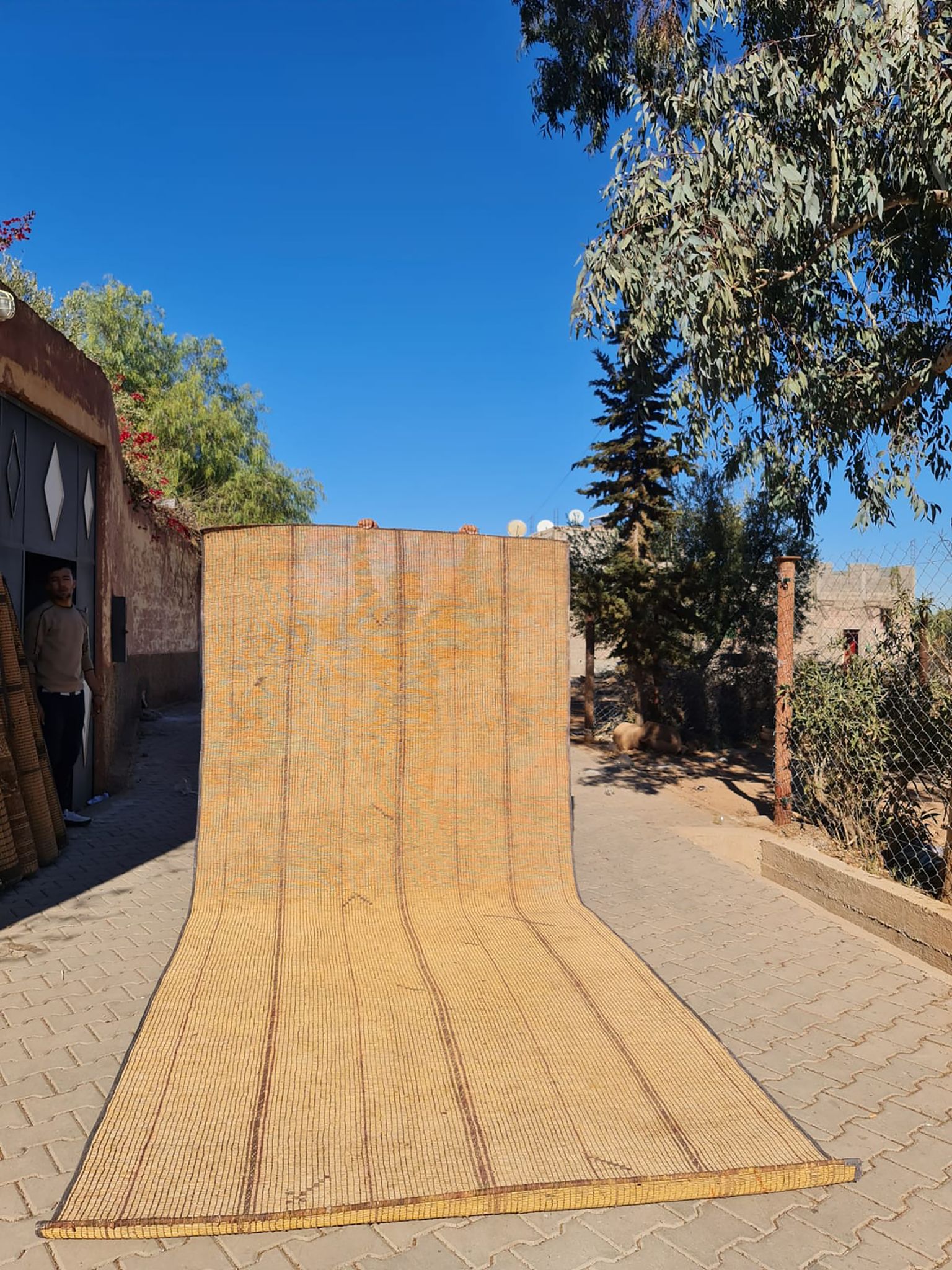 Natte Mauritanie Touareg - 190 x 444 cm