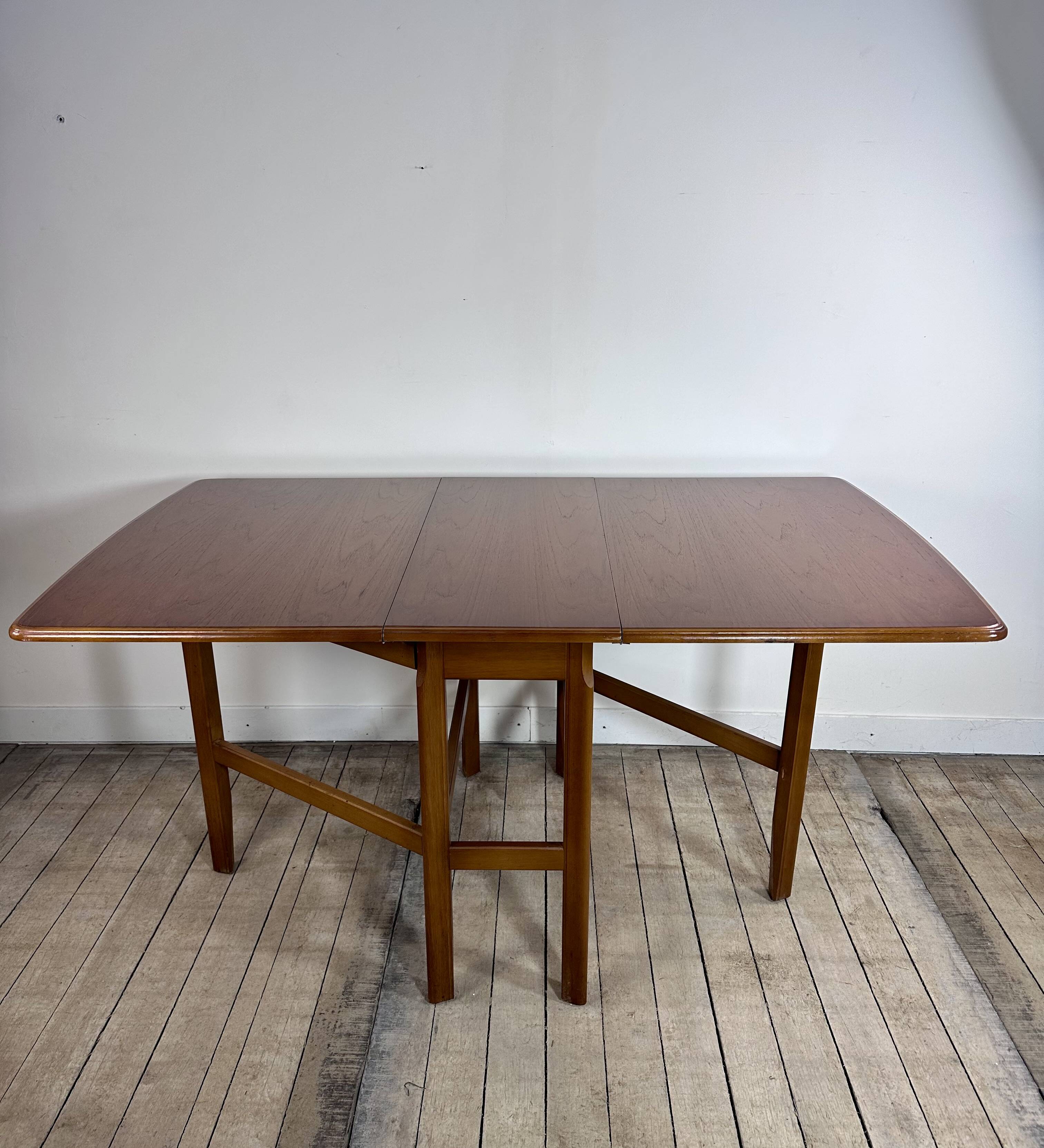 Vintage Meredew 1960 teak folding table