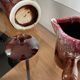 Ceramic teapot and milk jug