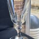 Blown and cut crystal glasses