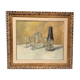Tableau signé huile sur toile, années 80