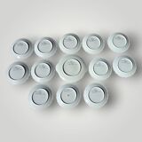 Service de 13 assiettes vintage de Limoges décorées à la main