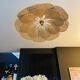 Floral suspension linen and rattan