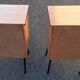 Pair of vintage bedside tables