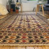 Kilim Afghan ethnic wool handmade 188x123 cm