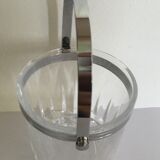 Crystal ice bucket