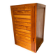 Meuble de rangement en pin par Pierre Gautier Delaye vintage années 1950