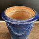 Traditional blue enamelled Anduze vase – Model No. 3 - 3