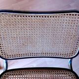 Pair of B32 cesca chairs Marcel Breuer design 87s stamped