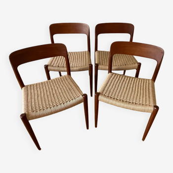 Niels Otto Moller rope chairs