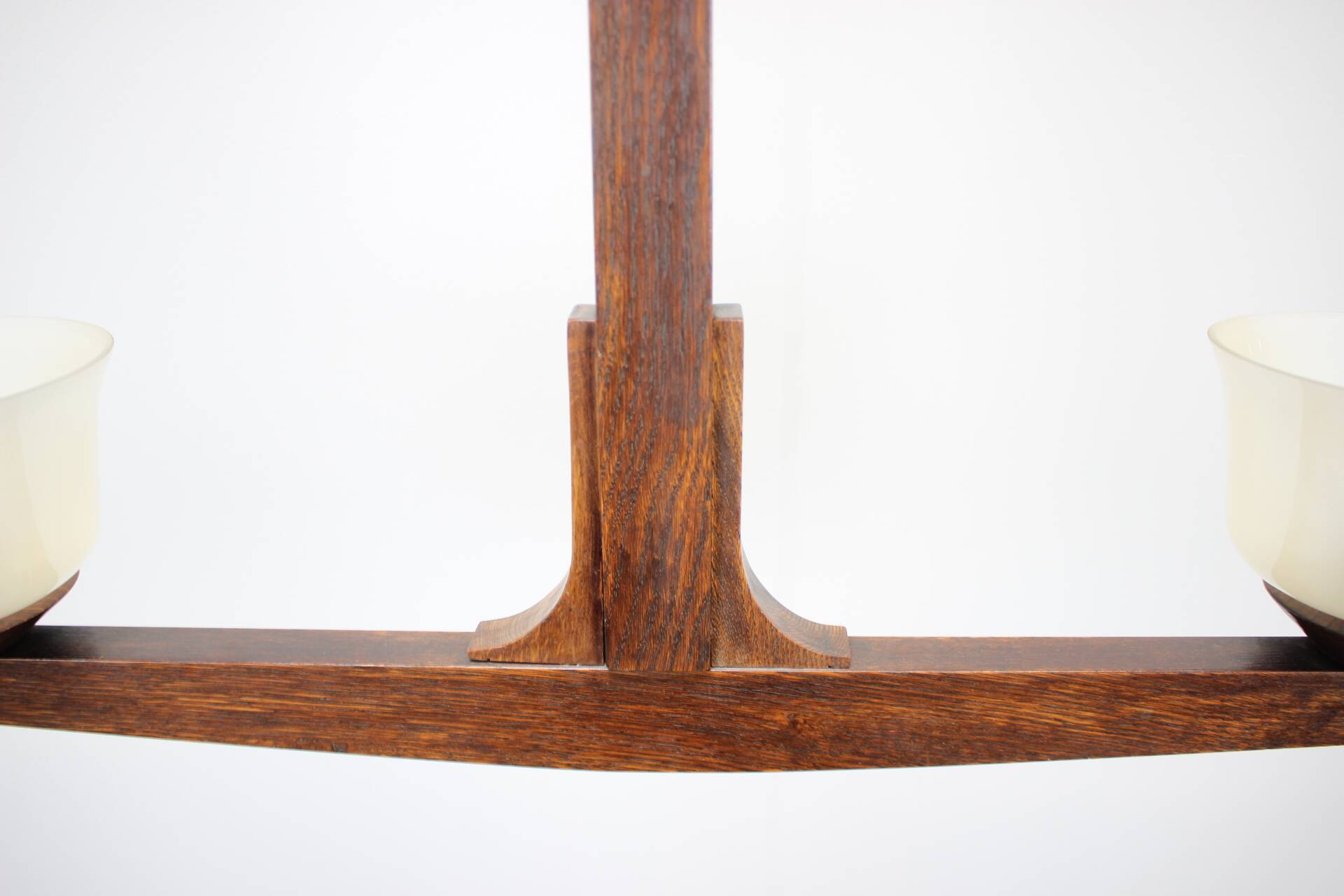 Mid-century Wooden Candlestick, 1930s