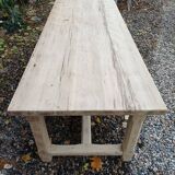 Solid farmhouse table