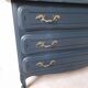 Commode bleue