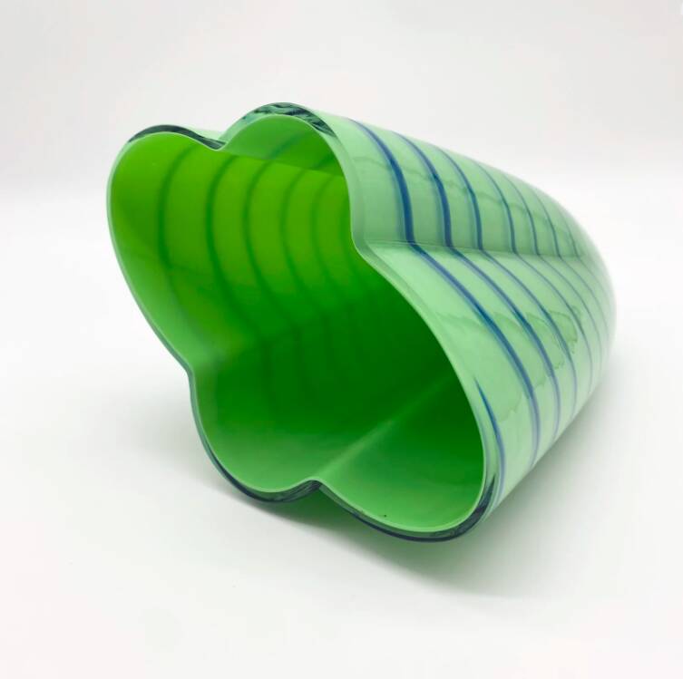 Murano “Spirali” vase, 1970s