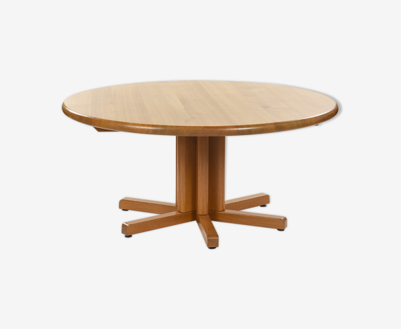 Solid wood dining table, circa 1970