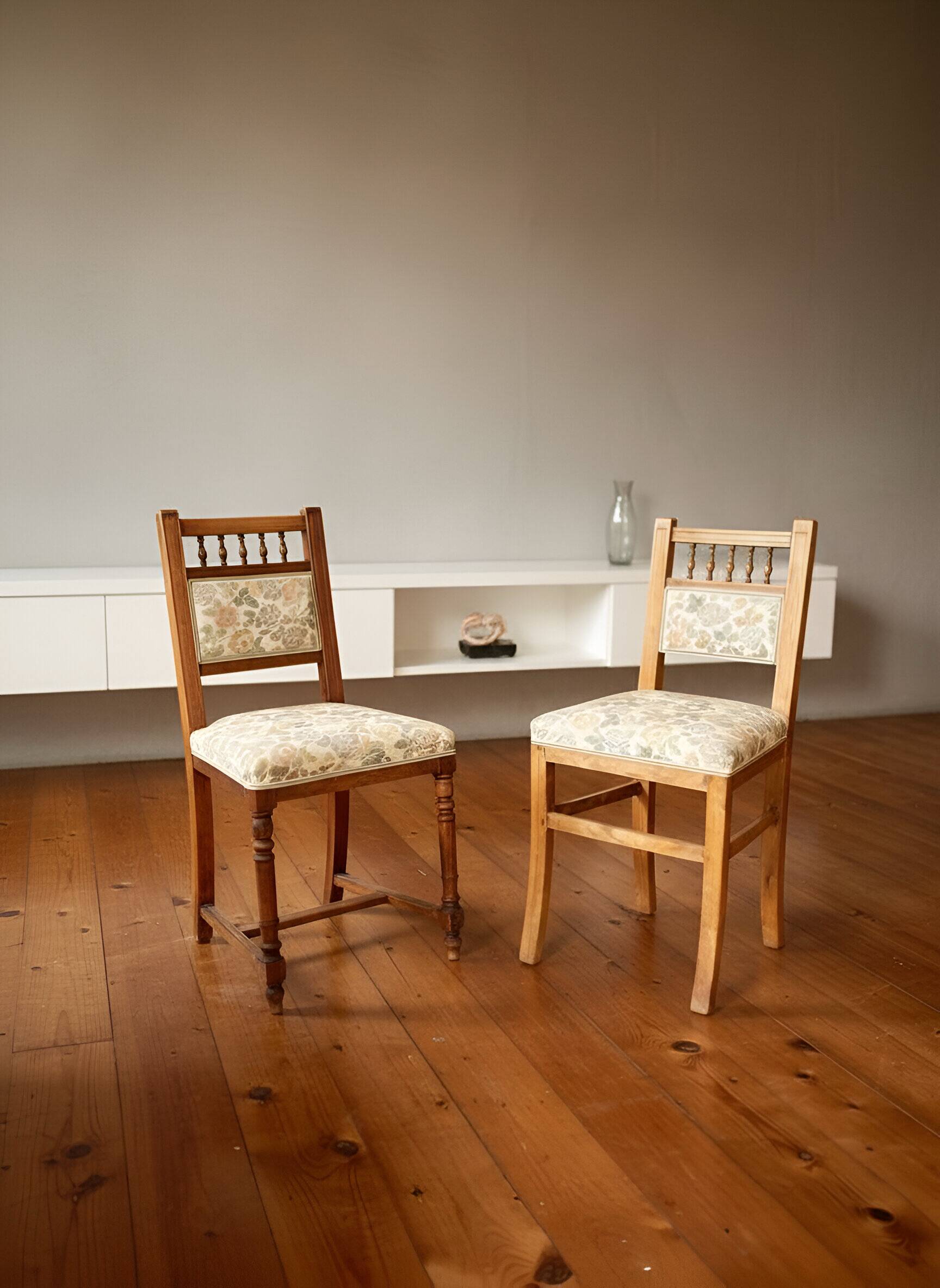 Chaises Art déco italiennes des années 1910/1920