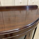 English mahogany showcase from the 1930s