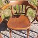 4 fauteuils Baumann en bois courbé