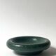 Ashtray / round ceramic catchall in emerald green.