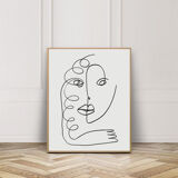 Culry abstract - 30x42cm