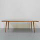 Vintage coffee table with mini tiles, tile table
