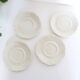 Set of 4 tea cups, porcelain Old Royal Factory of Limoges, Vintage