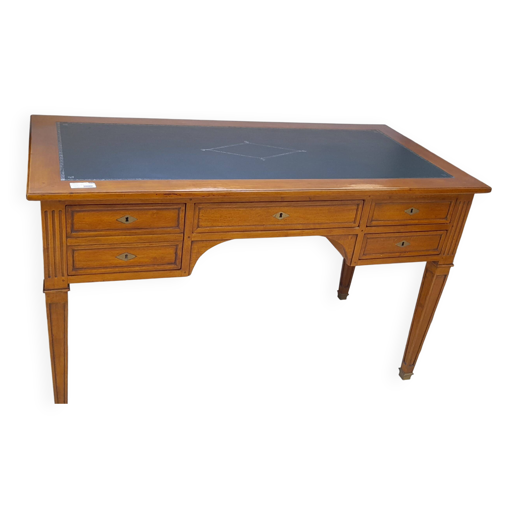 Bureau style directoire avec clé L 130 cm