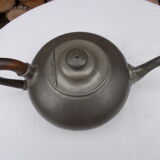 Sheffield tin teapot