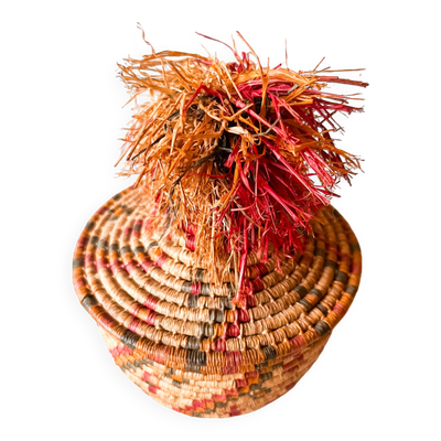 Panier Agaseke Traditionnel  Artisanat d'Art du Rwanda