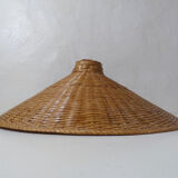 Vintage rattan pendant lamp