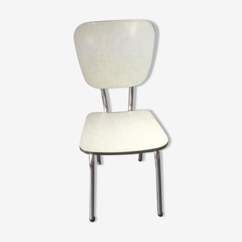 Light blue formica chair