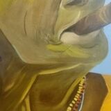 Huile sur toile