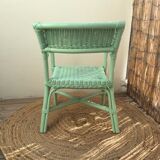 Wicker children's armchair