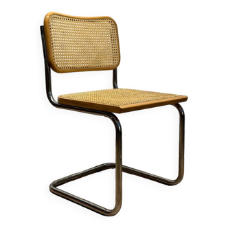 Cesca Breuer cantilever cane chair 1980