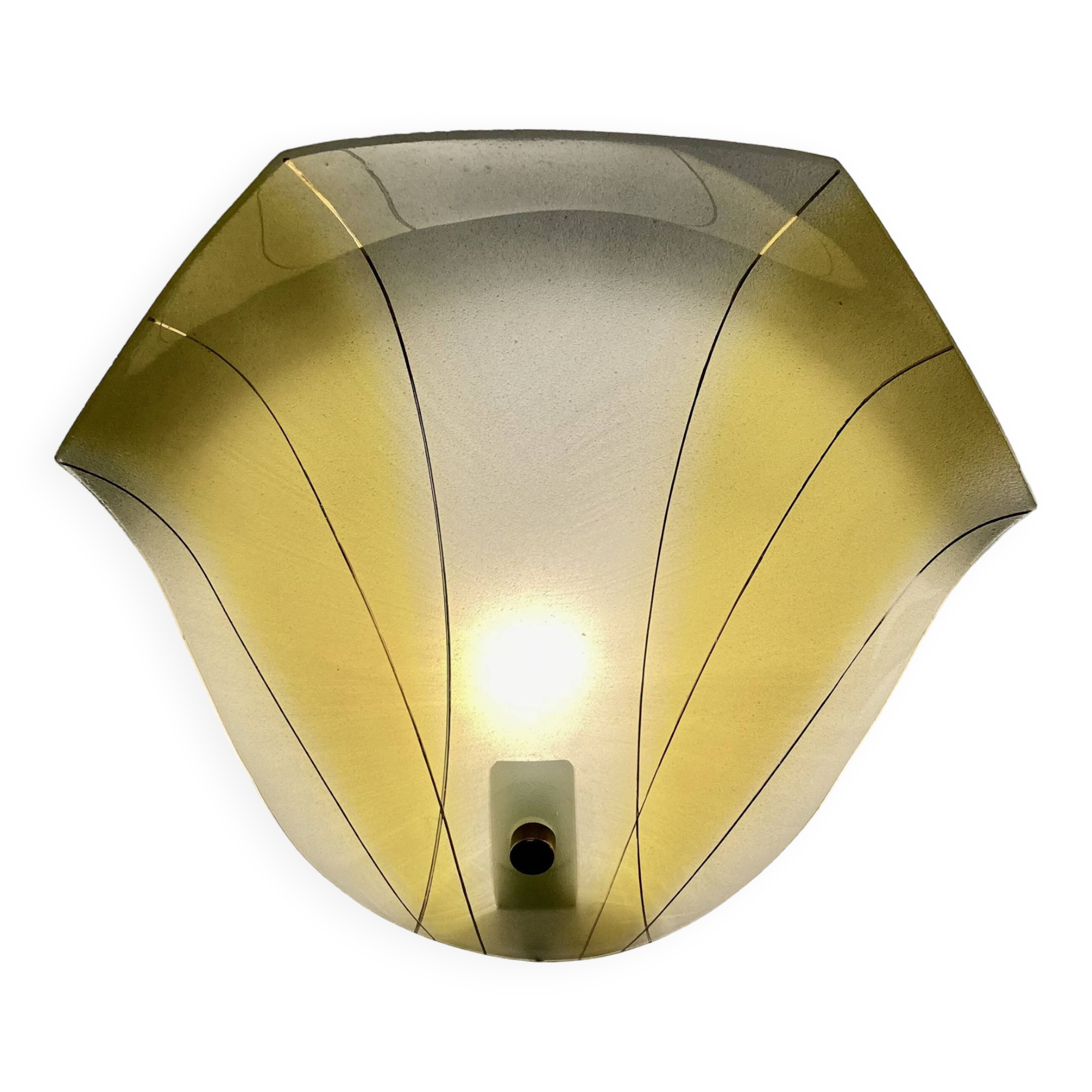 Yellow wall light 1950 “scandinavian design”.