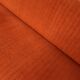 Vintage orange convertible sofa