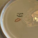 Porcelain dessert plates from Vierzon