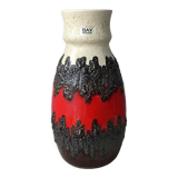 Vase Bay Keramik fat lava West Germany 7030