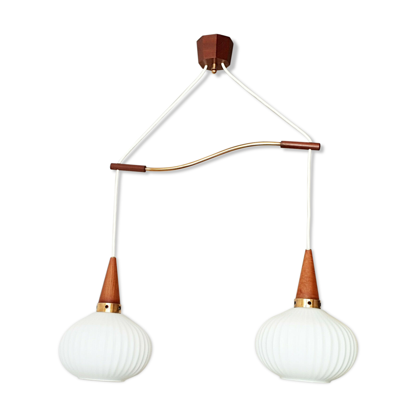 Scandinavian vintage pendant lamp 1960