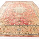 Persian Red & Cream Living Room Carpet, 279x374Cm
