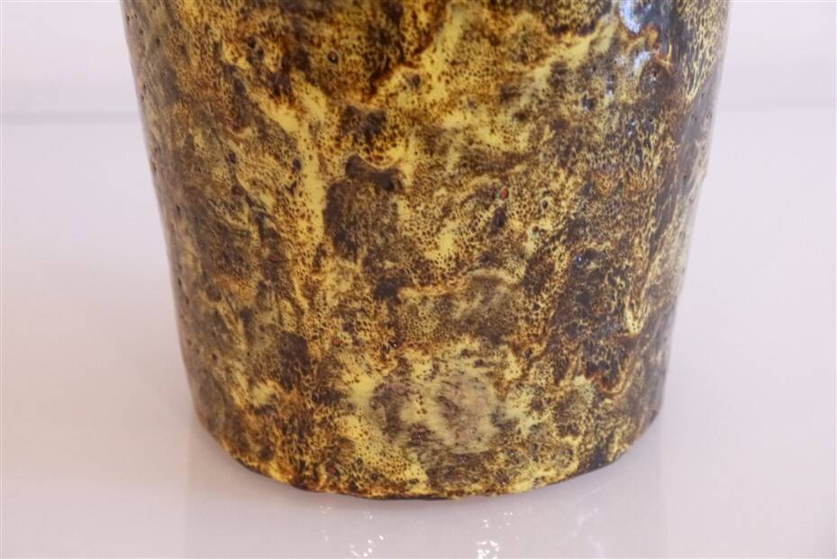 Pitcher or vase in glazed earthenware 1950