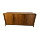 Sideboard made from recycled teak and metal legs
