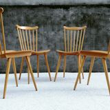 4 baumann bistro chairs "Menuet"