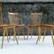 4 chaises bistrot Baumann «Menuet»
